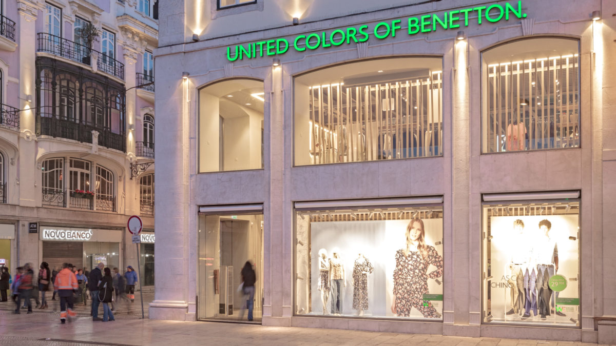 Benetton-Filiale in Lissabon.