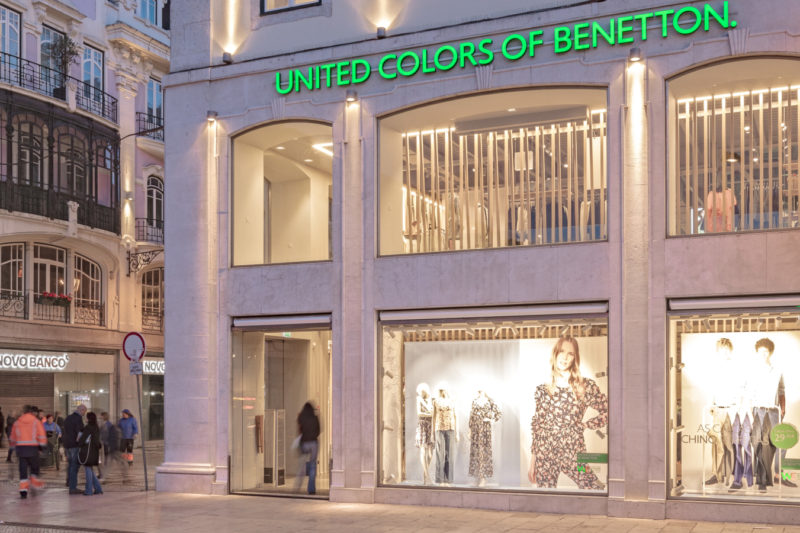 Benetton-Filiale in Lissabon.